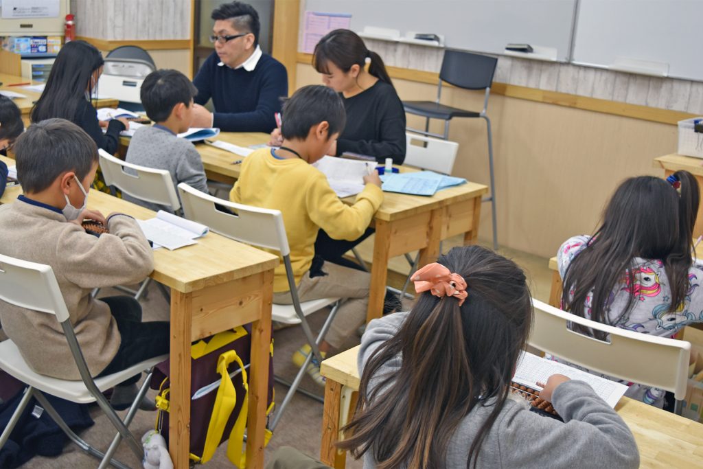 幸進学院 そろばん授業